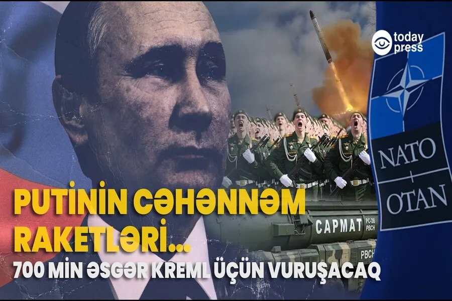 CƏHƏNNƏM RAKETLƏRİ HAZIRLANIR! | Moskva 700 minlik ordu ilə hərəkətə keçir - TodayPress TV