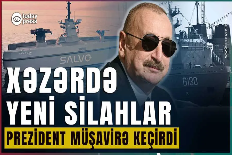 İLHAM ƏLİYEV HDQ-də | "SALVO" VƏ "KAYRA" Xəzər Dənizində gücümüzü daha da artırdı!