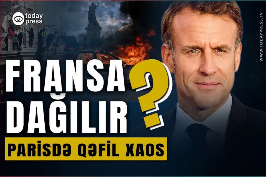 Paris niyə alov içindədir? | Makronun siyasətinə qarşı kütləvi etirazlar! #France #Macron