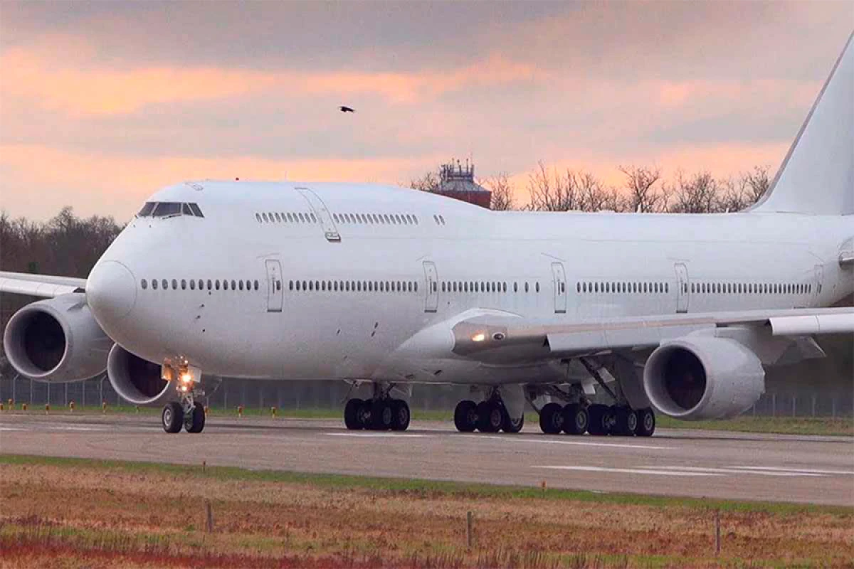 “Boeing 747-8”in [[Trampa verilməsi ilə bağlı]] yeni məlumat