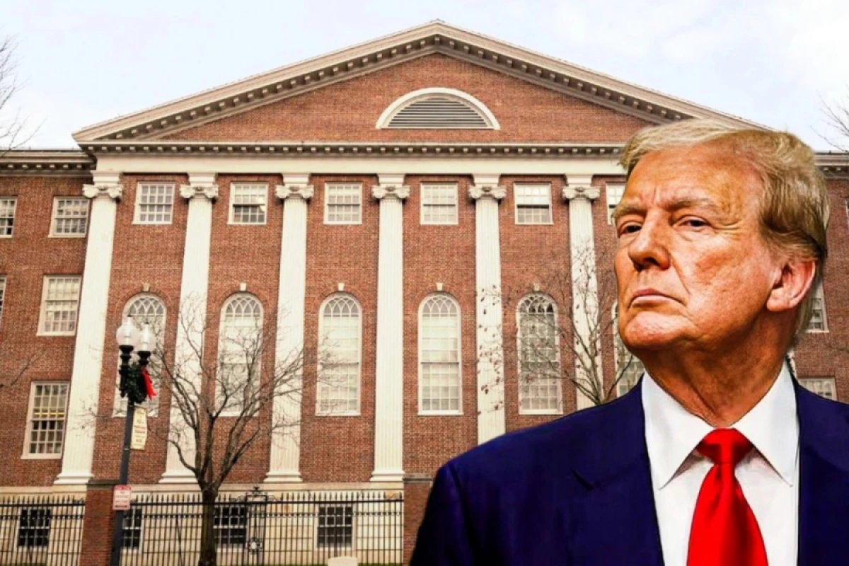 Harvard Universiteti Trampı [[məhkəməyə verdi]]