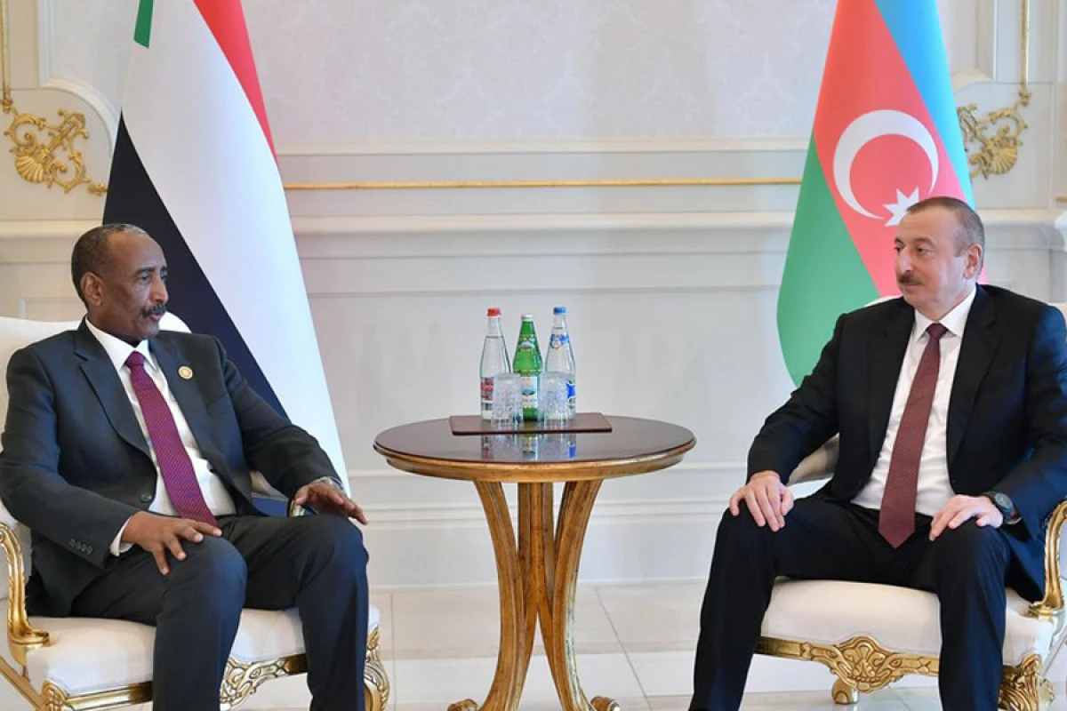 [[Sudanın Suveren Keçid Şurasının]] Sədri İlham Əliyevi təbrik etdi