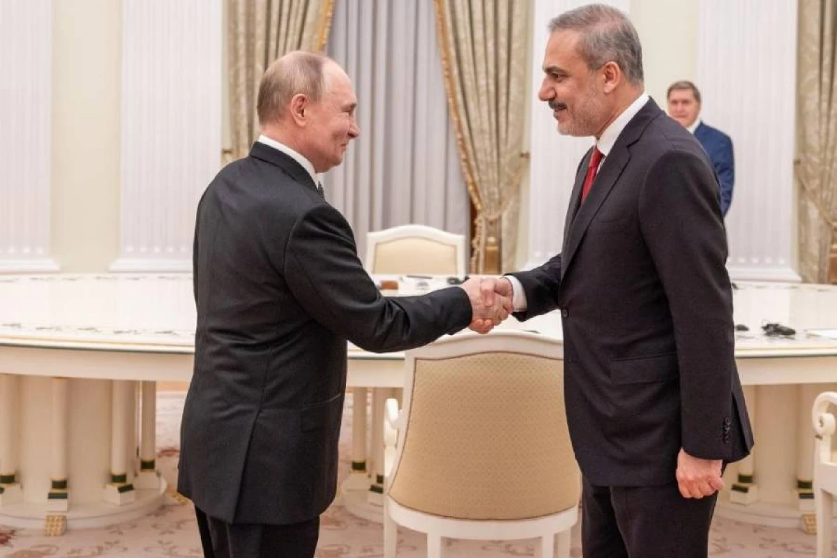Hakan Fidan [[Rusiya səfərindən]] danışdı