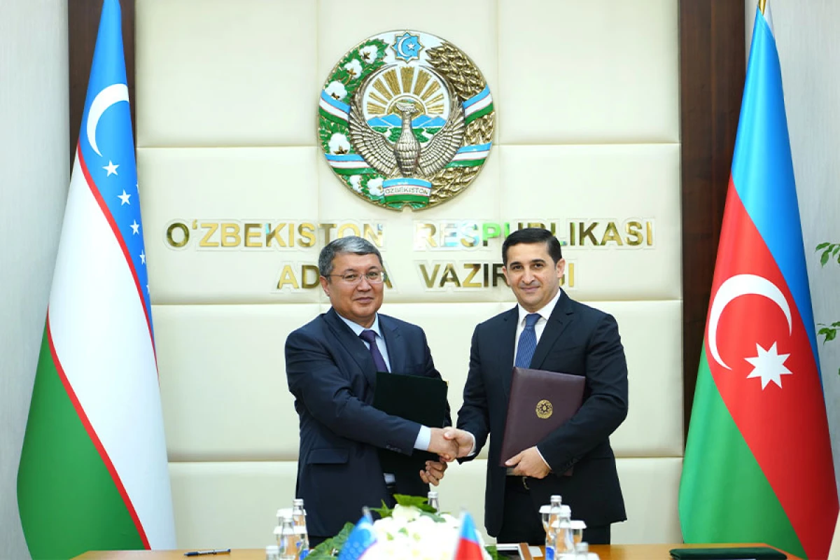 [[Azərbaycan və Özbəkistan Ədliyyə nazirlikləri arasında]] Əməkdaşlıq Proqramı imzalandı
