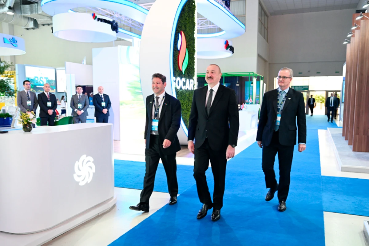İlham Əliyev 30-cu “Caspian Oil and Gas”, 13-cü “Caspian Power” və 30-cu “Baku Energy Forum”un rəsmi açılış mərasimində iştirak etdi [[- YENİLƏNDİ 4]]