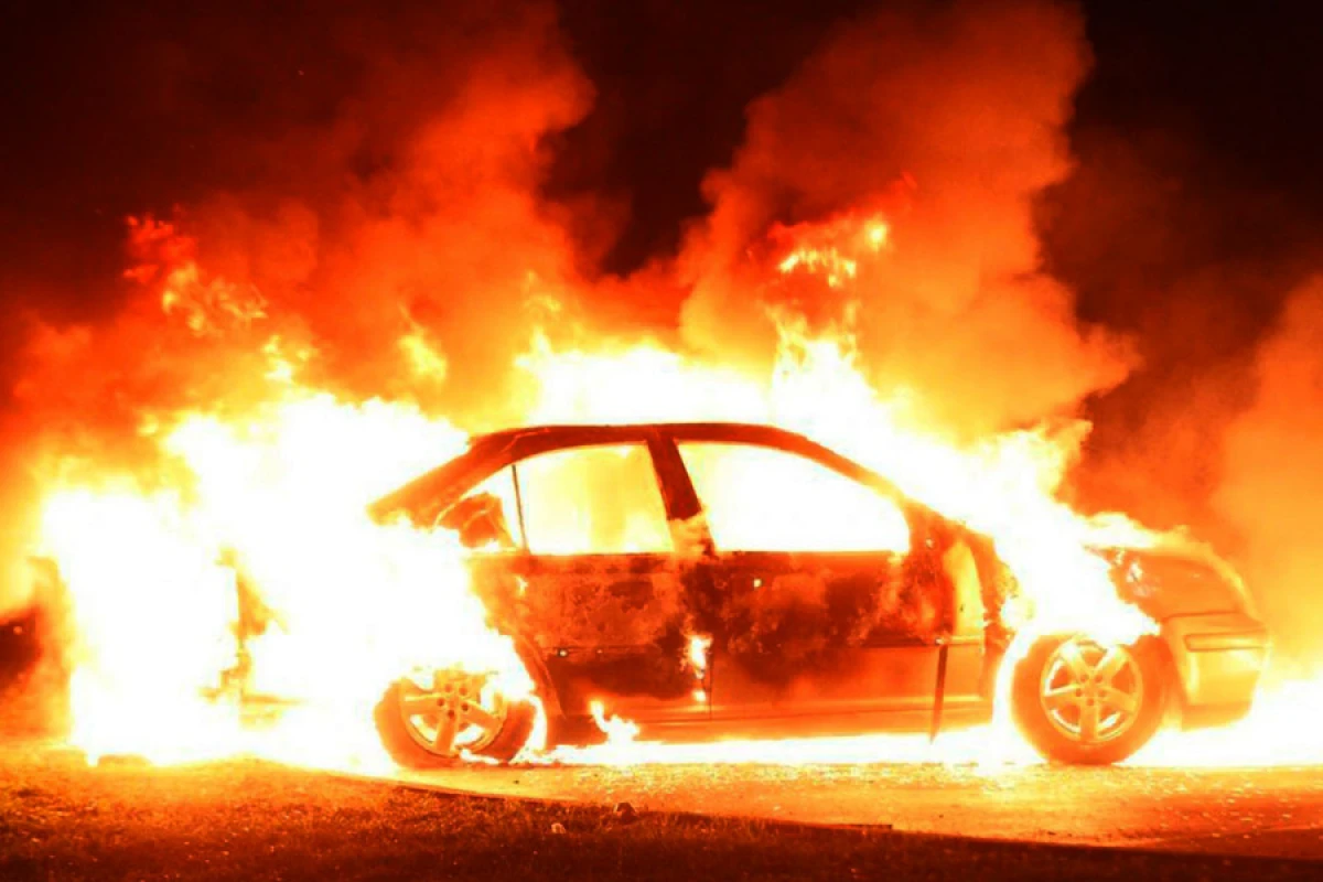 Goranboyda [["BMW"]] yandı