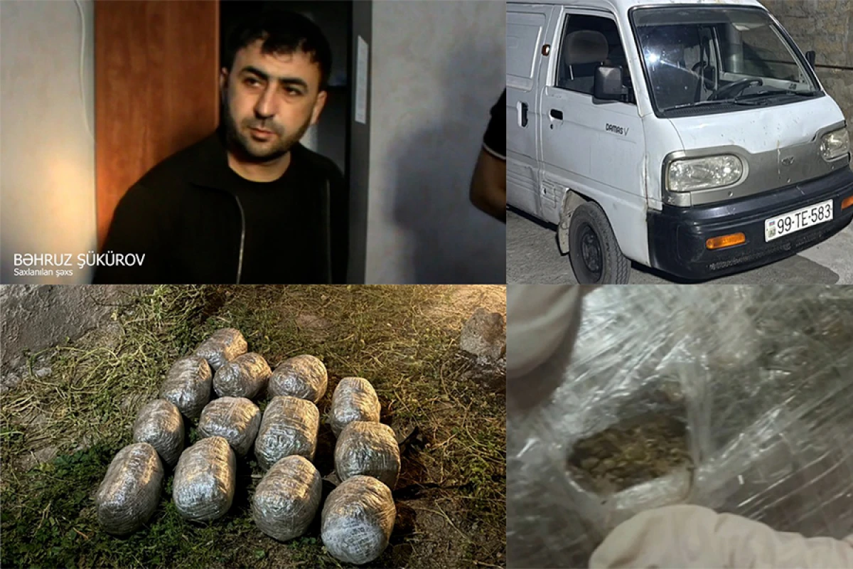 Çörək maşınında [[narkotik daşıyan şəxs]] həbs olundu