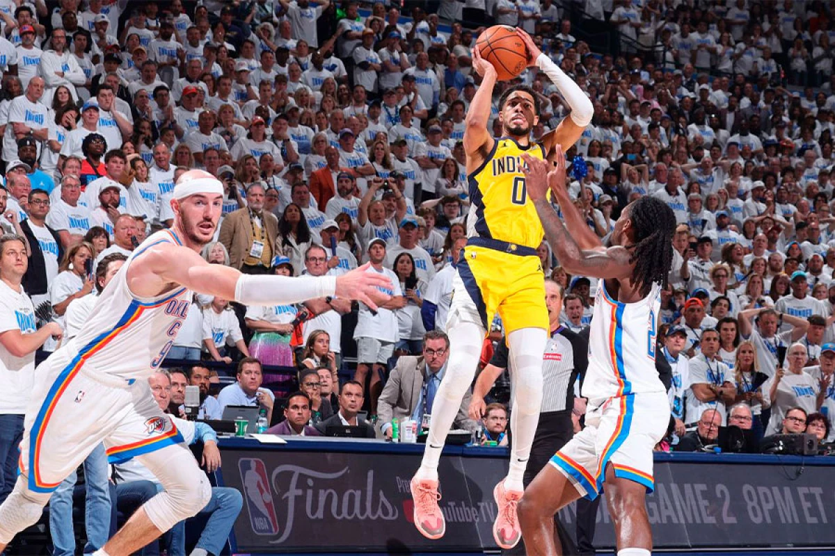 “İndiana Peysers” [[NBA finalının ilk oyununda dramatik qələbə]] qazandı