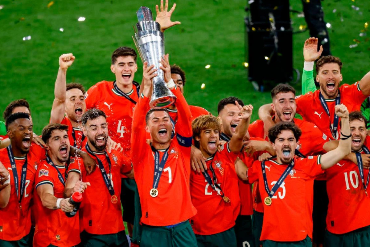 Portuqaliya UEFA Millətlər Liqasının [[qalibi oldu]]