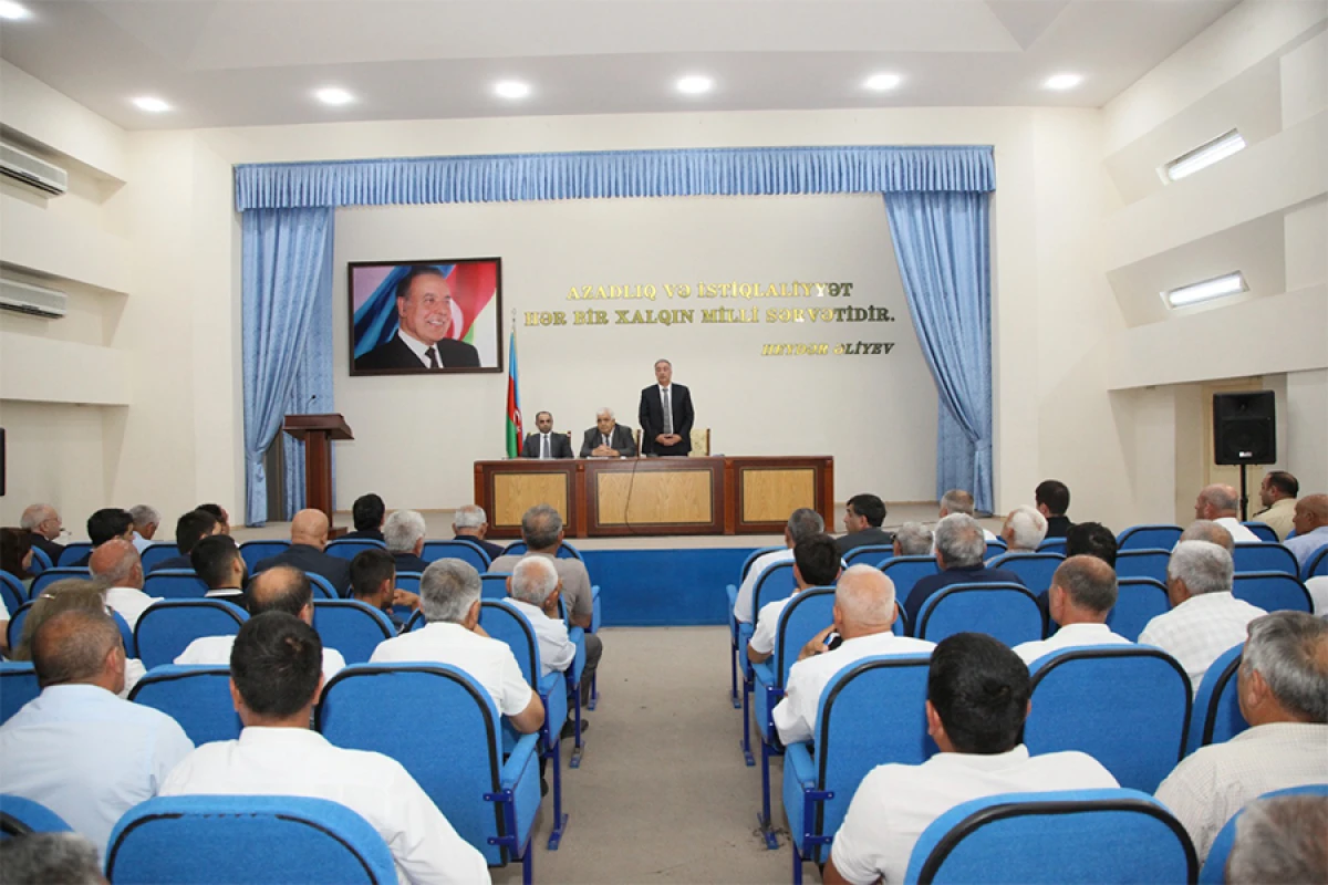 Bərdədə [[taxıl biçini prosesinin təşkilinə dair]] regional müşavirə keçirildi