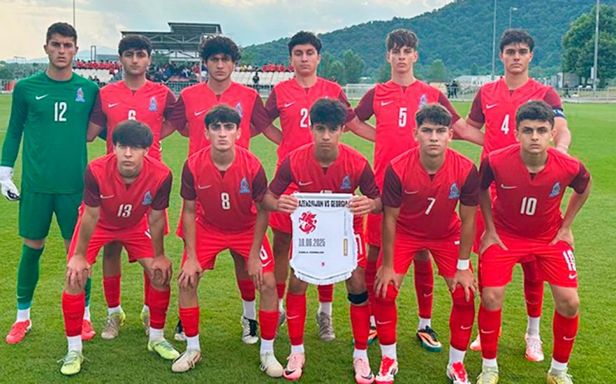 U-17 millimiz [[Gürcüstanla bərabərə]] qaldı