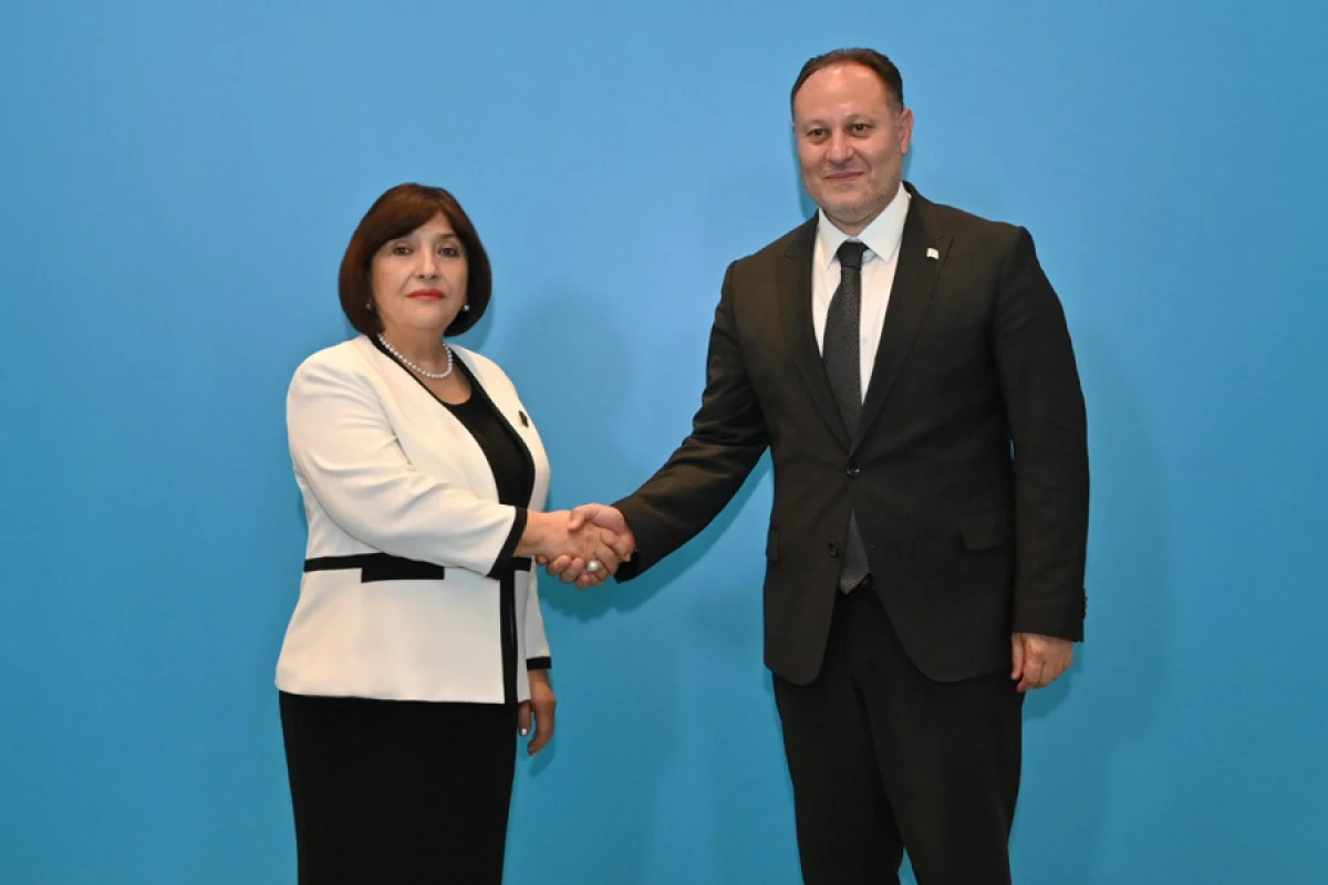 Sahibə Qafarova [[Şimali Kipr Türk Cümhuriyyəti]] Məclisinin sədri ilə görüşdü