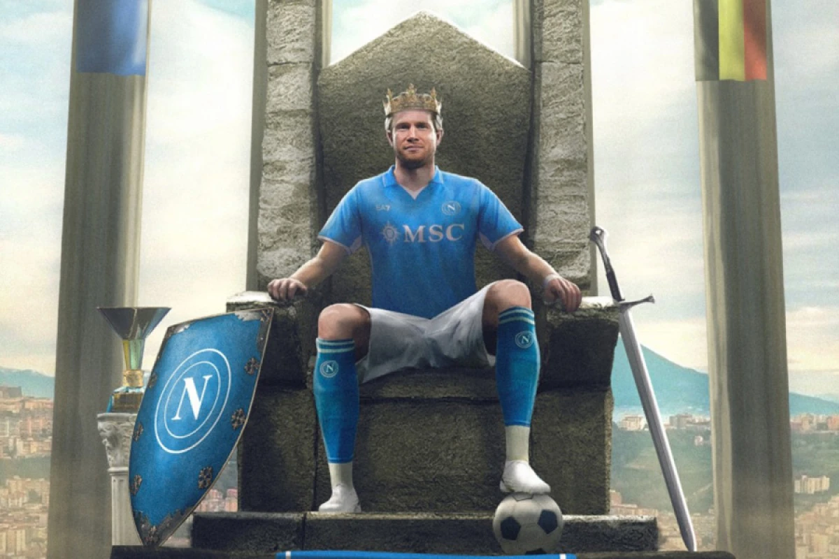 [[Bruyne]] “Napoli” ilə müqavilə imzaladı
