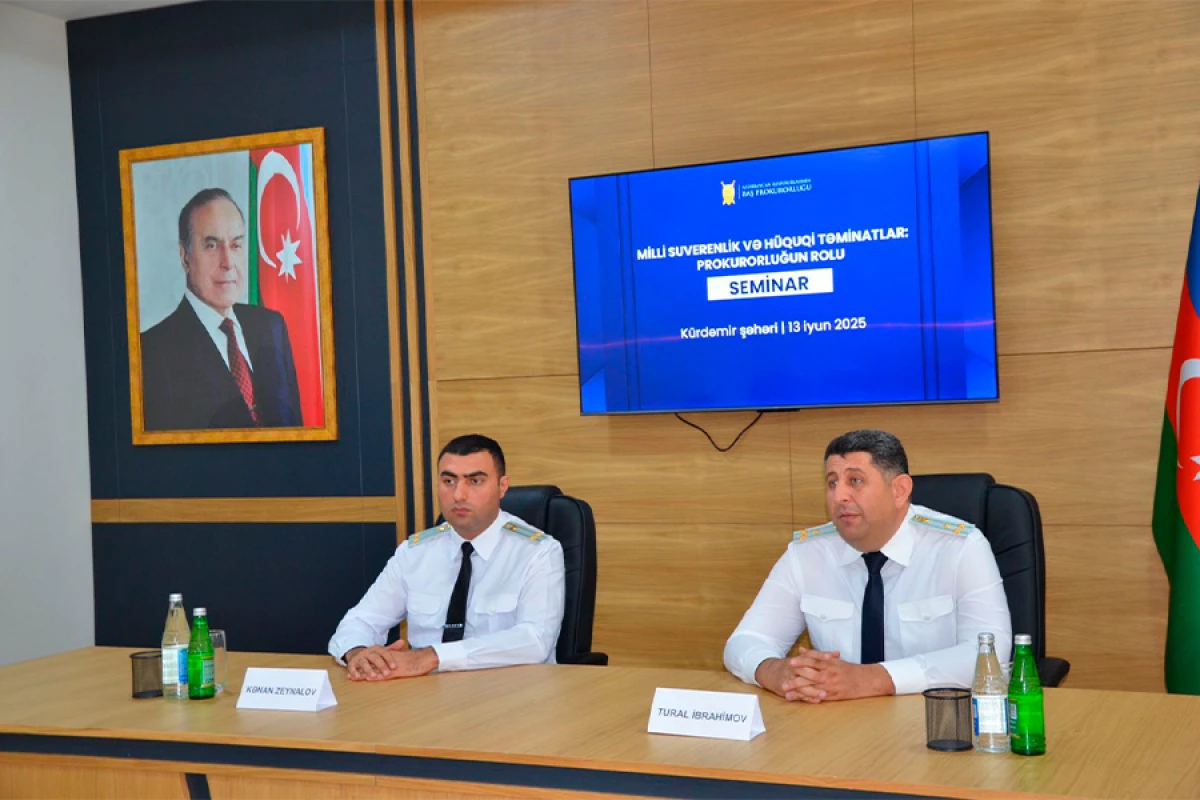 [[“Milli Suverenlik və Hüquqi Təminatlar: Prokurorluğun Rolu”]] mövzusunda seminar keçirildi