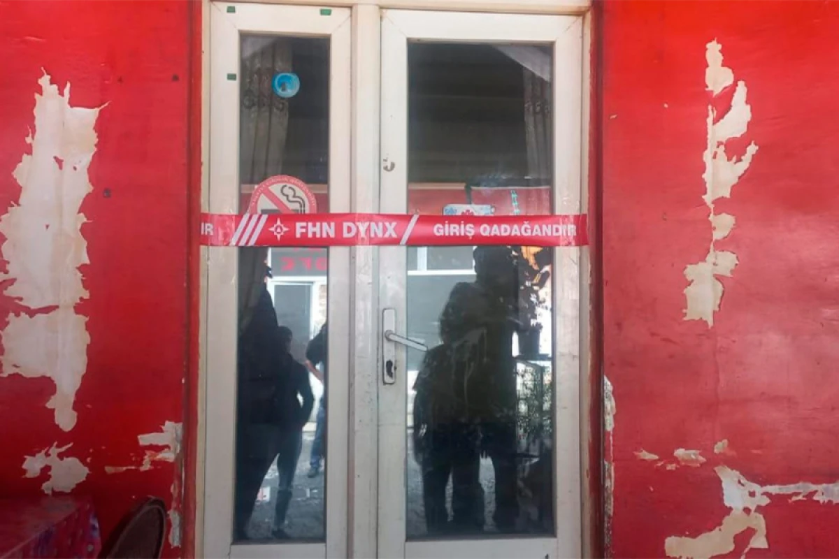 FHN [[daha bir yanğın təhlükəli]] kafenin fəaliyyətini dayandırdı
