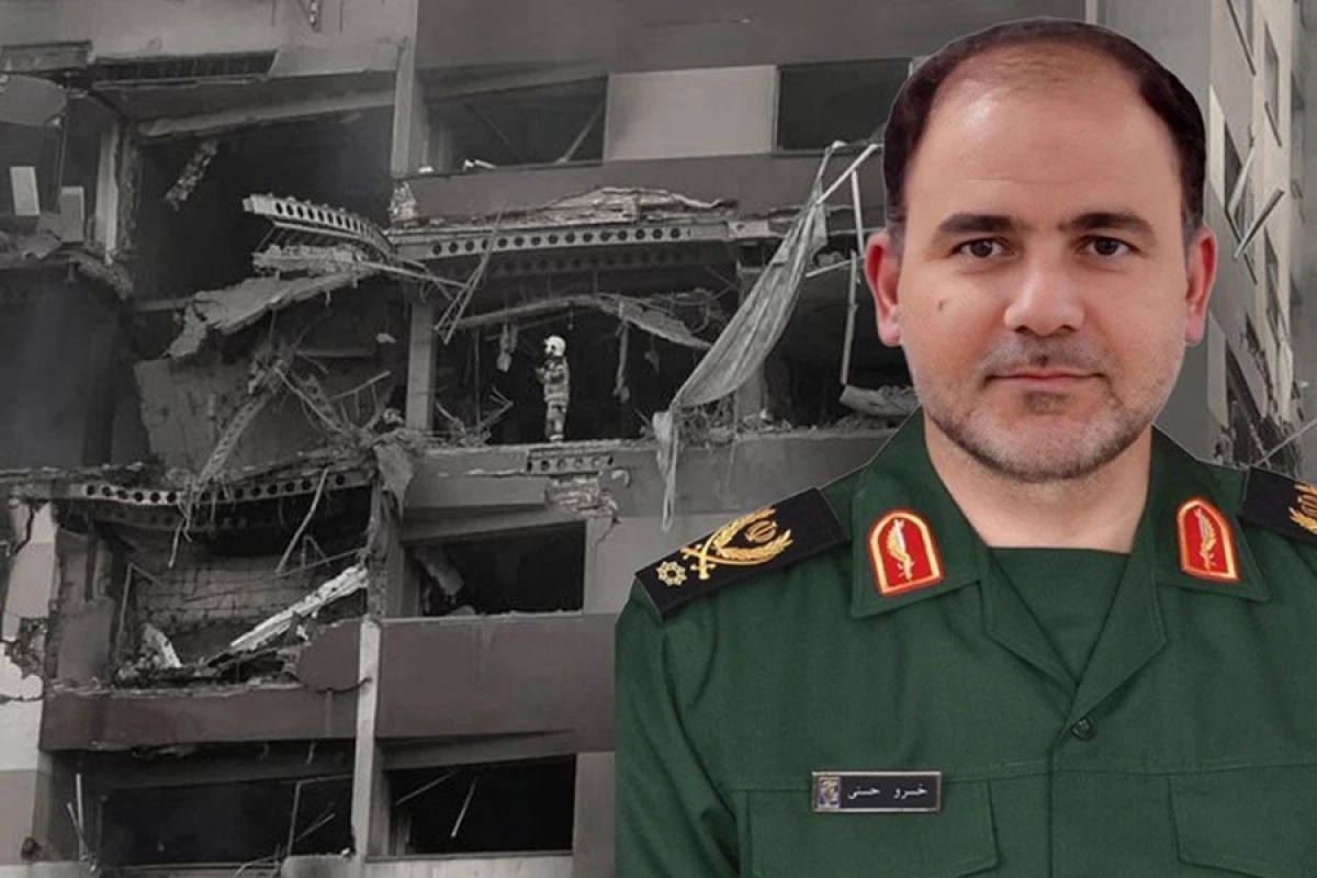 [[SEPAH]] briqada generalı Xosrov Həsəninin öldürüldüyünü açıqladı