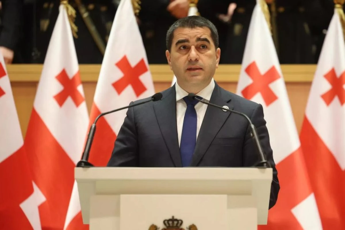 Gürcüstan parlament sədri Ankaraya rəsmi [[səfər etdi]]