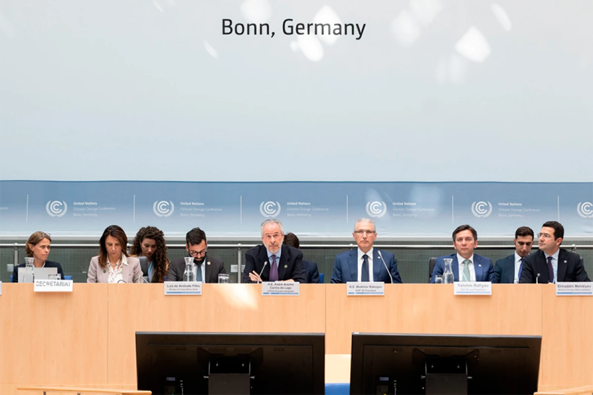 Bonn İqlim Sammiti çərçivəsində [[məsləhətləşmələr]] aparıldı