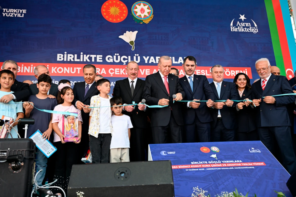 Kahramanmaraşda “Azərbaycan” məhəlləsinin açılış mərasimi keçirildi [[- YENİLƏNDİ 6]]