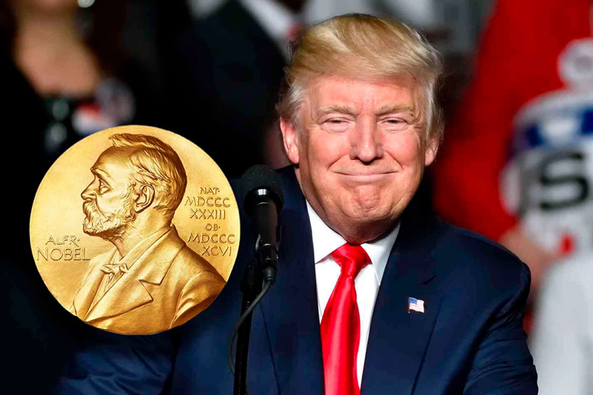 Tramp [[Nobel Sülh Mükafatına namizəd]] göstərildi