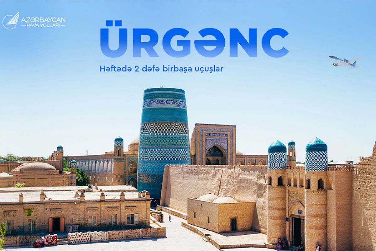 AZAL Ürgəncə [[müntəzəm uçuşları]] bərpa edir