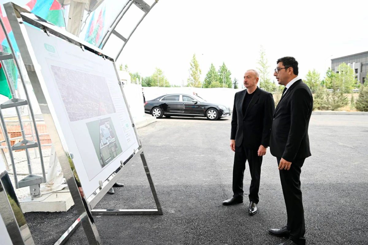 Prezident İlham Əliyev Yevlax Olimpiya İdman Kompleksində görülmüş işlərlə tanış oldu [[- YENİLƏNDİ]]