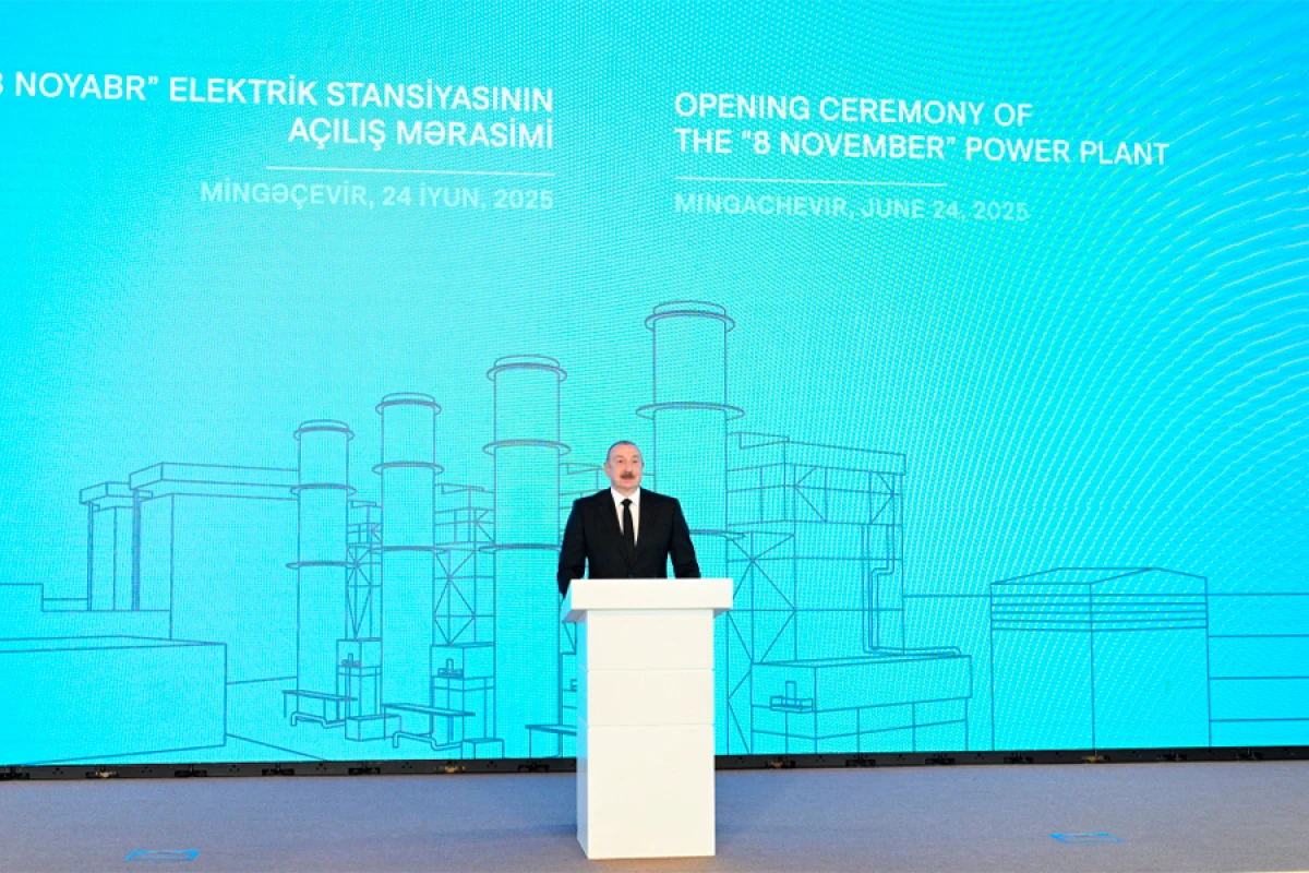 [[Azərbaycan Prezidenti:]] Bir çox ölkələr Azərbaycan qazından istifadə edib öz enerji təhlükəsizliyini təmin edir