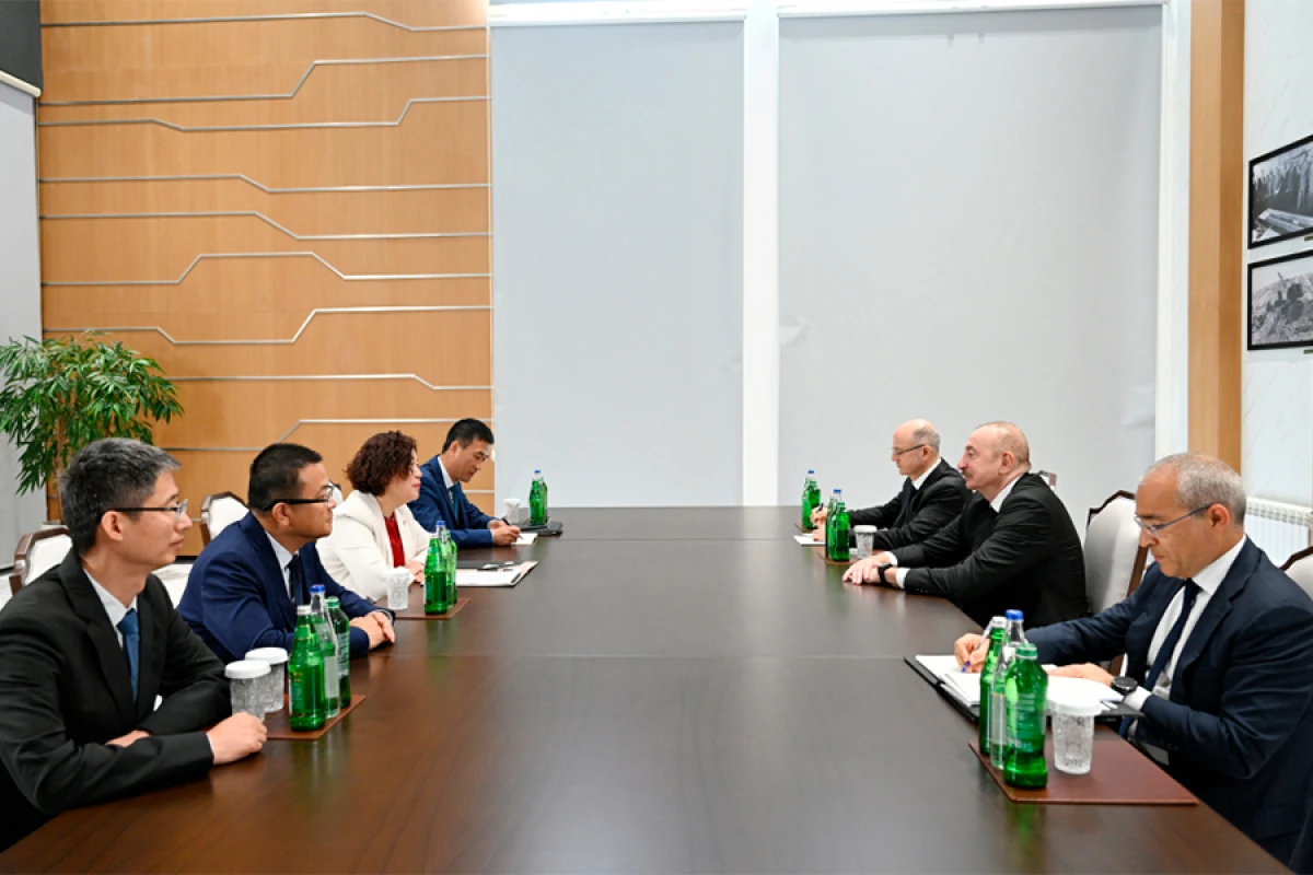 [[Prezident İlham Əliyev]] Mingəçevirdə Çinin “Dongfang Electric İnternational Corporation” Şirkətinin İdarə Heyətinin sədrini qəbul etdi