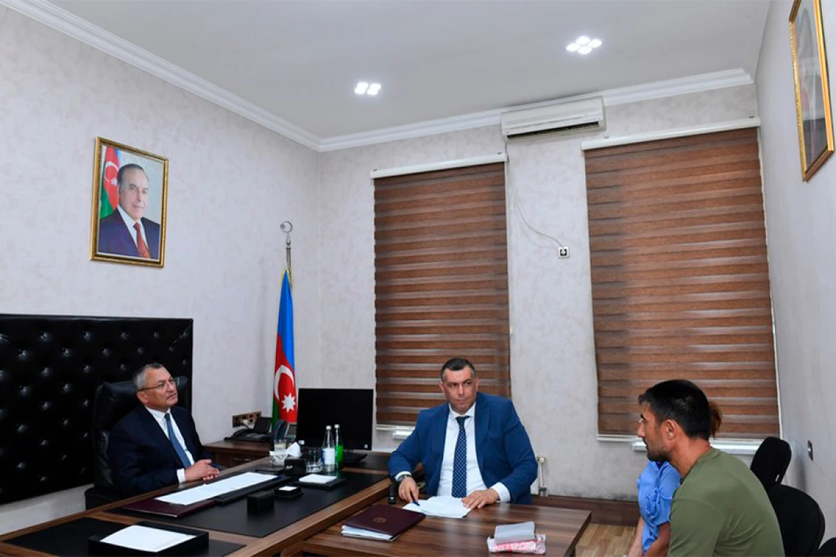 Rövşən Rzayev [[vətəndaş qəbulu]] keçirdi