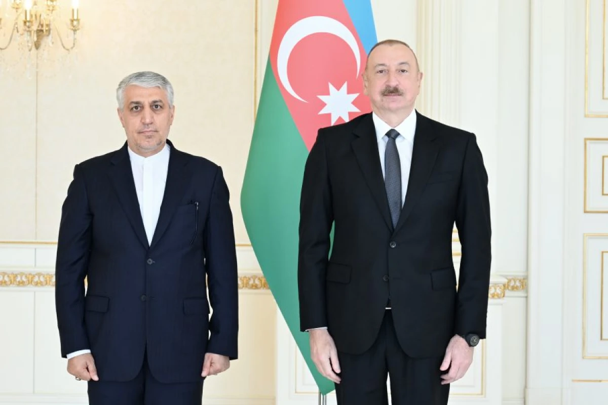 [[İlham Əliyev]] İranın Azərbaycanda yeni təyin olunmuş səfirinin etimadnaməsini qəbul etdi