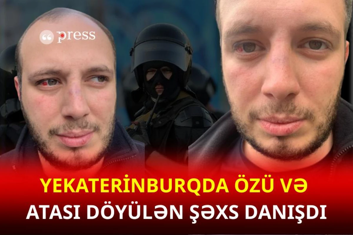 Yekaterinburq hadisəsinin şahidi: [["Evimizi yıxdılar" - FOTOLAR]]