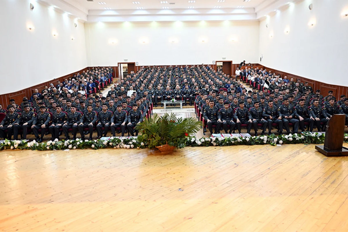 Bakı Hərbi Kollecində [[buraxılış mərasimi]] keçirildi