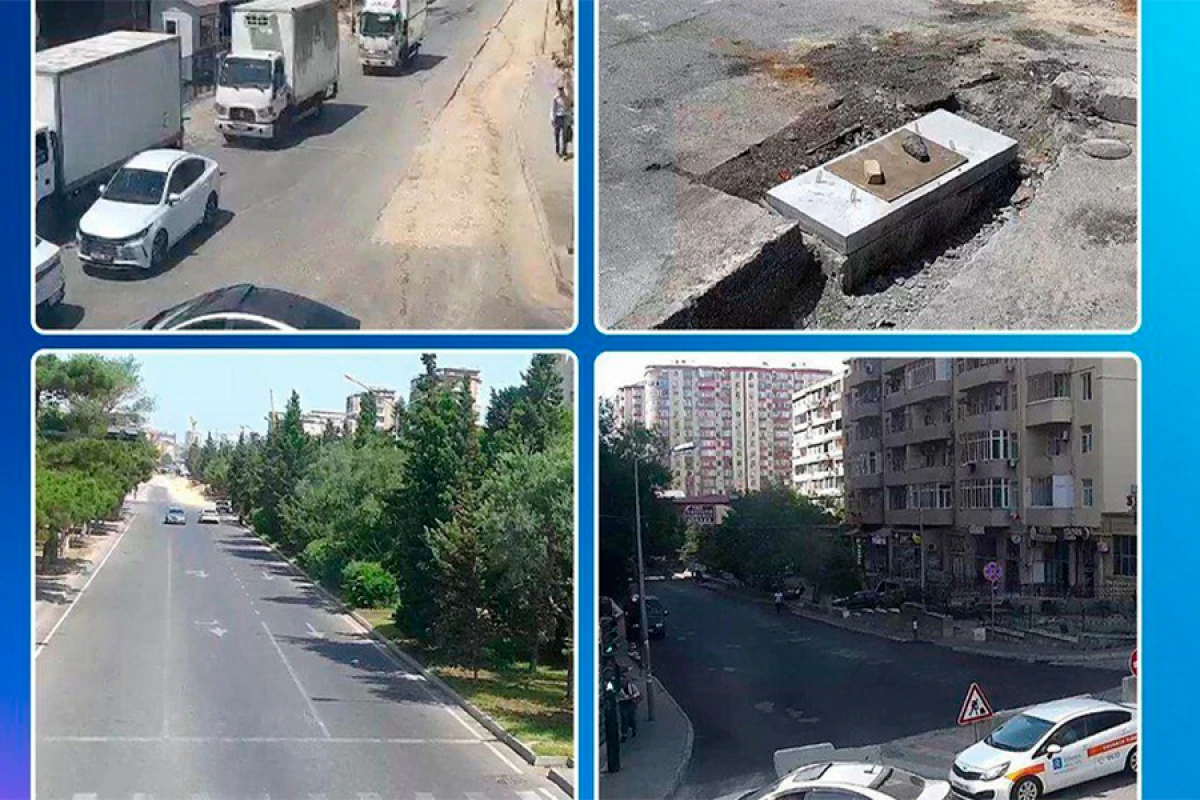Bakıda bəzi yollarda [[avtomobillərin hərəkətinə]] məhdudiyyət qoyuldu