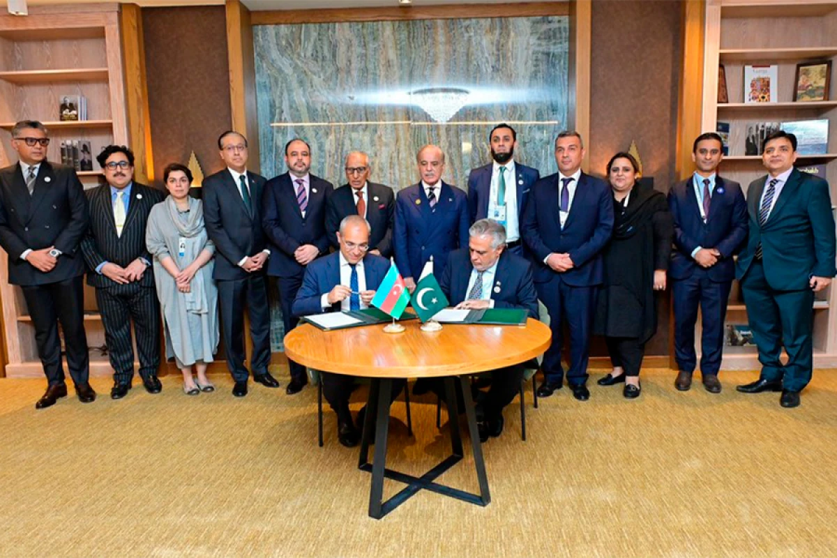 [[Azərbaycanla Pakistan]] arasında Anlaşma Memorandumu imzalandı