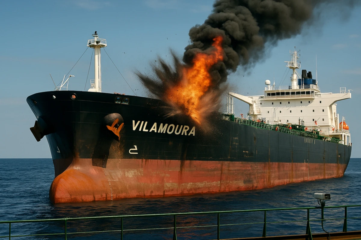 Liviya sahillərində partlayan tanker [[Yunanıstana çatdı]]