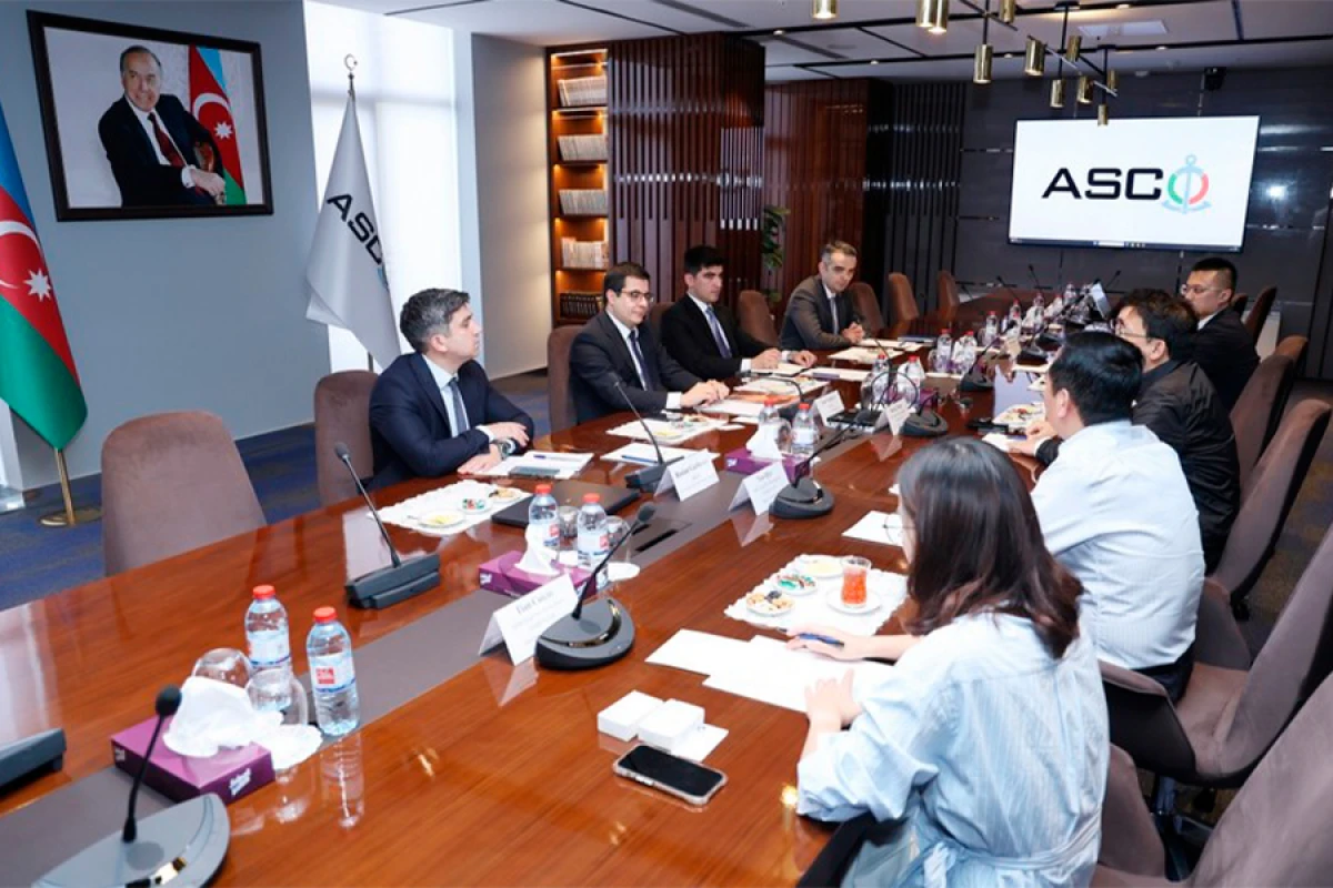 ASCO [[Çin şirkəti ilə]] müzakirələr apardı