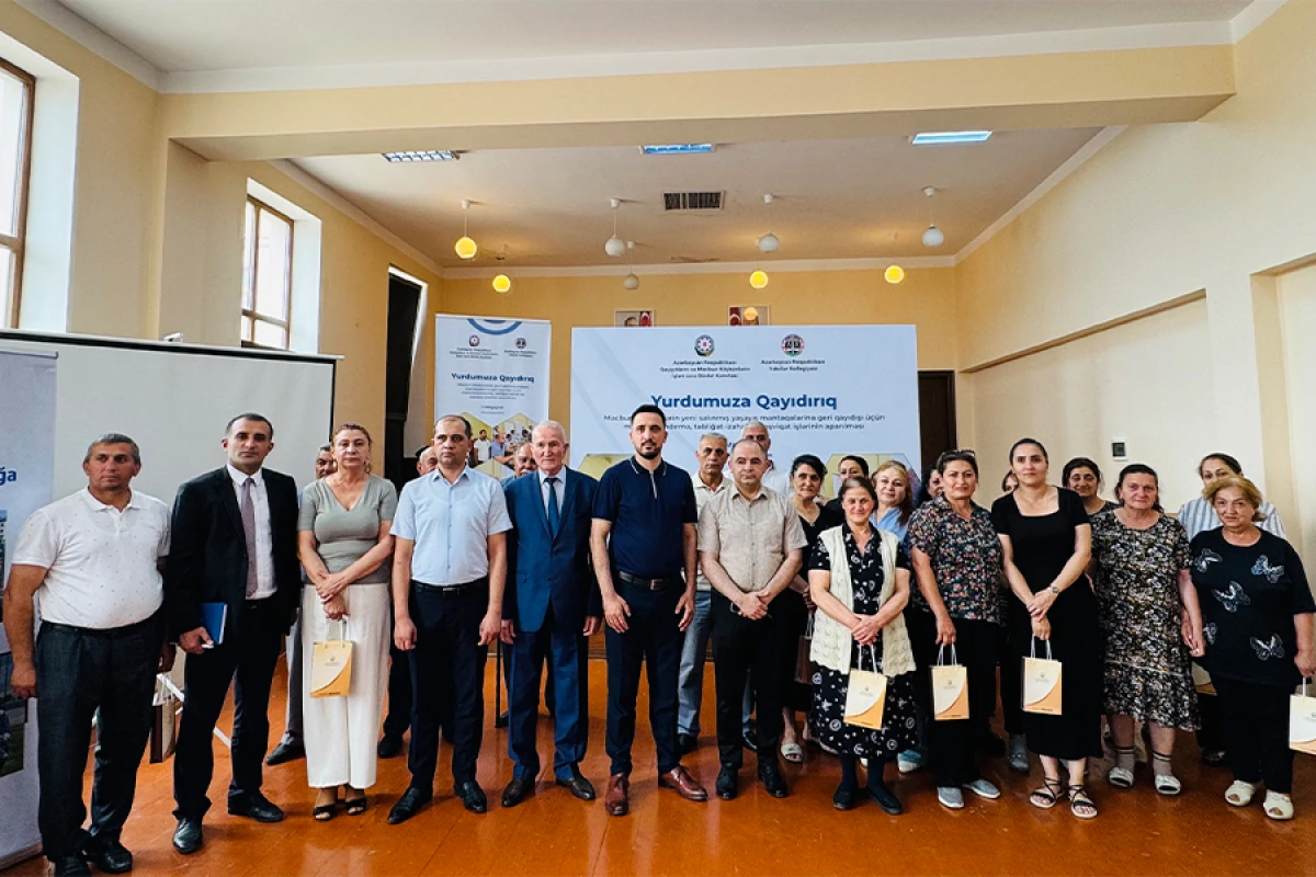 Mingəçevirdə [[keçmiş məcburi köçkünlər üçün]] hüquqi maarifləndirmə tədbiri keçirildi