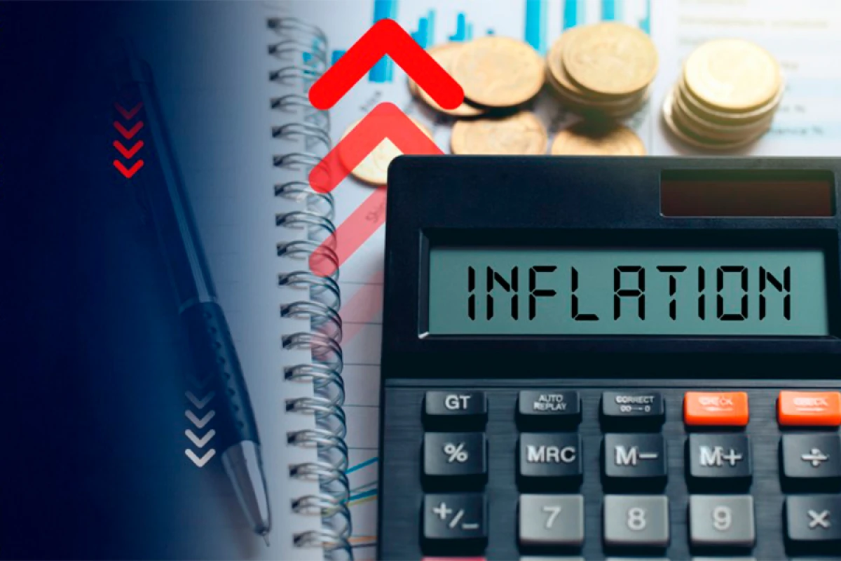 I yarımildə [[orta illik inflyasiya]] 6 % olub