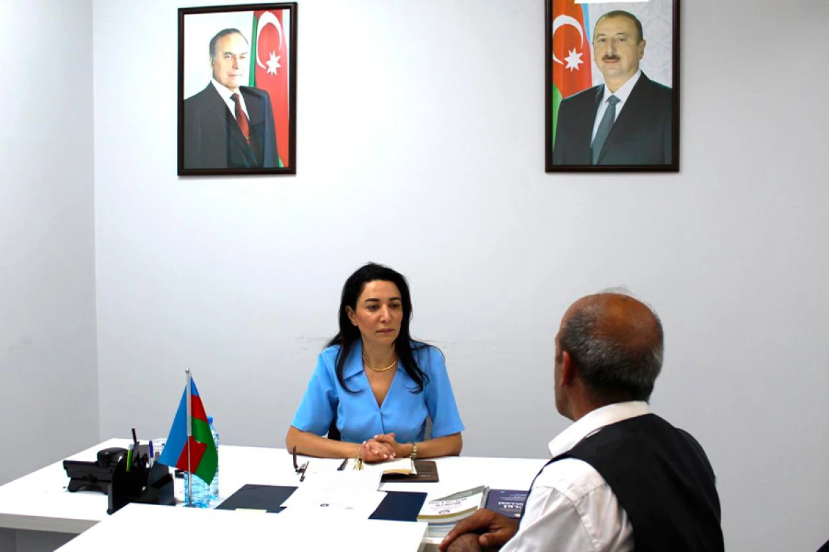Ombudsman Səbinə Əliyeva [[növbəti vətəndaş qəbulu]] keçirdi