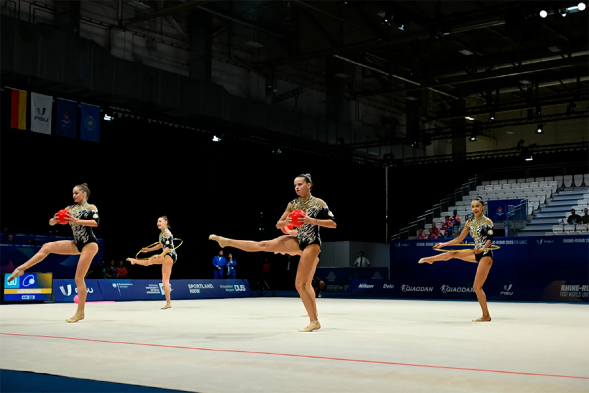 Gimnastlarımız Universiadada [[ilk medalını]] qazandı