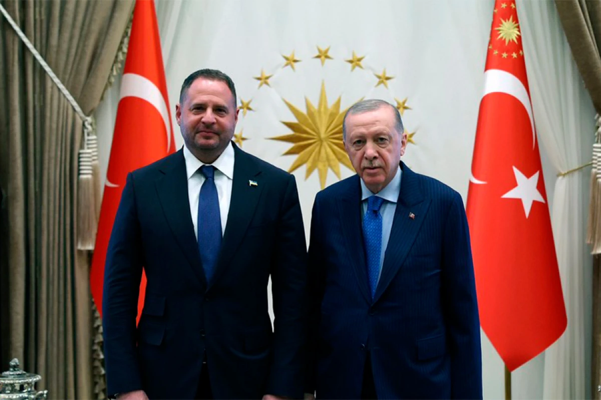 Ərdoğan [[Ukrayna Prezident Aparatının]] rəhbəri ilə görüşdü
