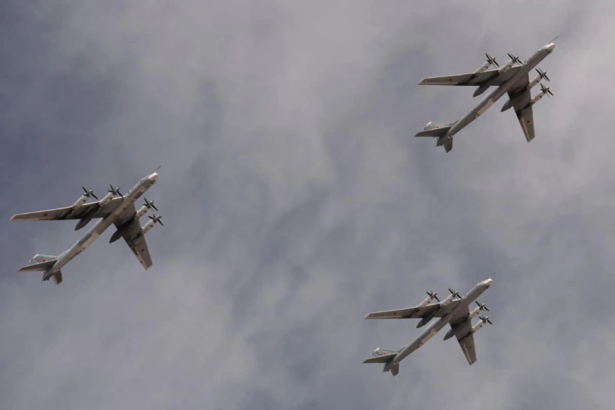 Rusiyanın bombardmançıları [[patrul uçuşu həyata keçirdi]]