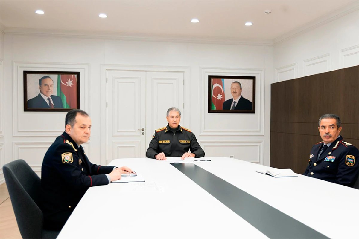 DİN-də [[əməliyyat müşavirəsi]] keçirildi