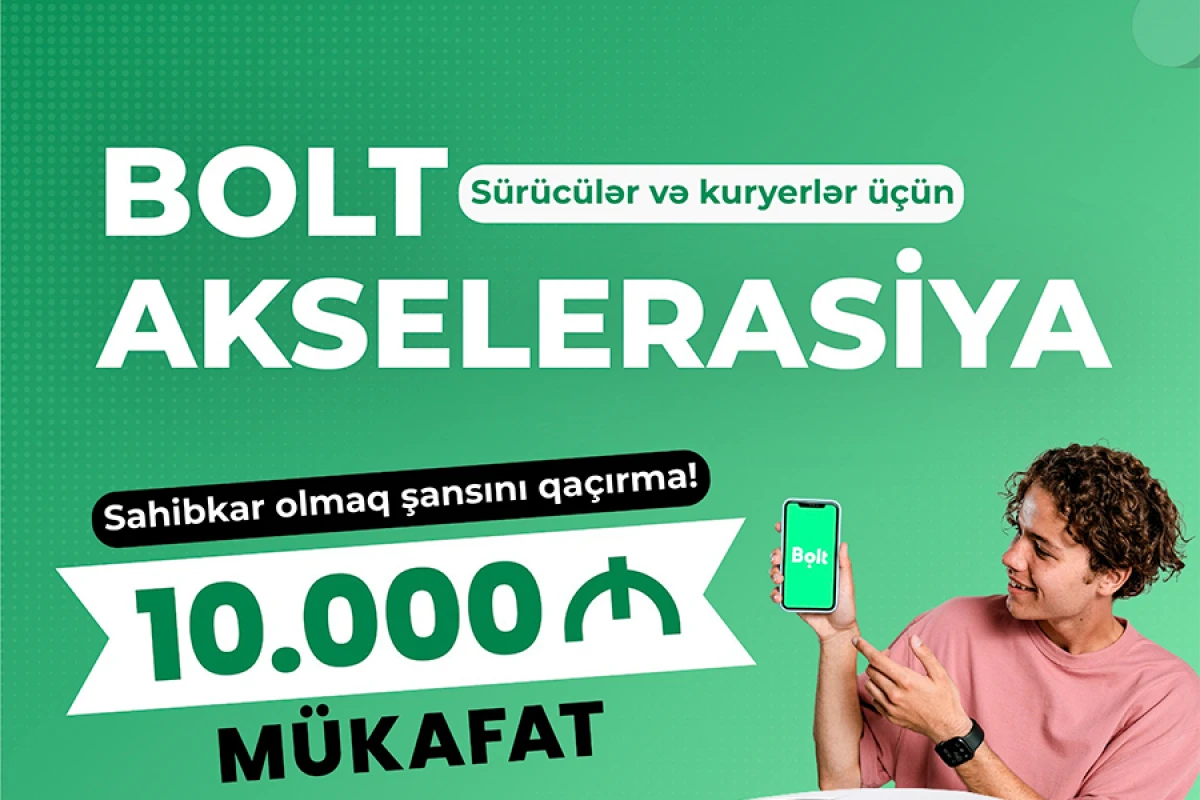 Bolt Azərbaycanda ilk [[Sahibkarlıq Sürətləndirici Proqramına]] start verdi!