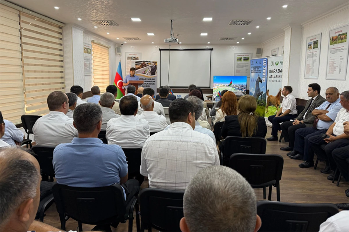 Yerli at cinslərinin [[genetik irsinin qorunmasına]] həsr olunmuş seminar keçirildi