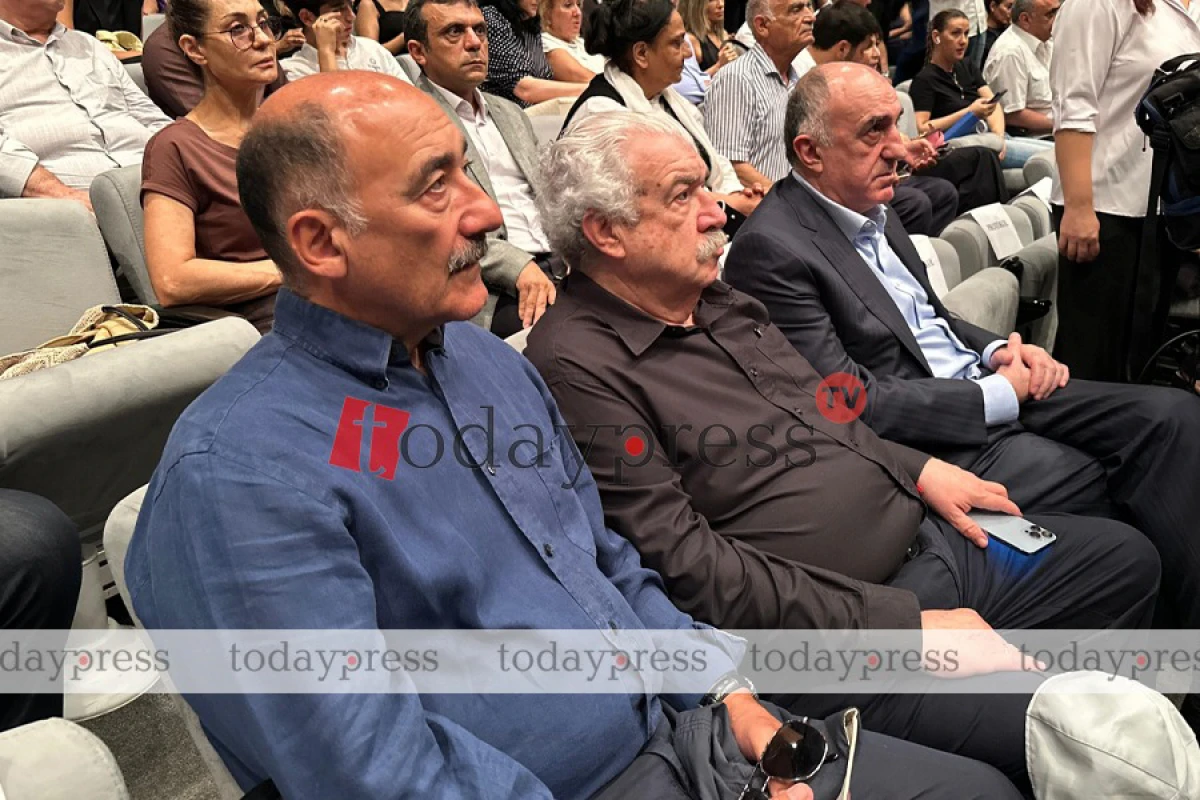 Vida mərasimində [[Mixail Qusman da]] iştirak etdi