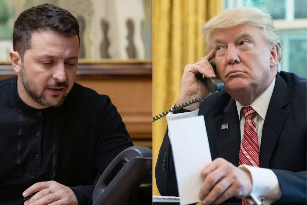 Zelenski ilə Tramp arasında telefon danışığı baş tutdu