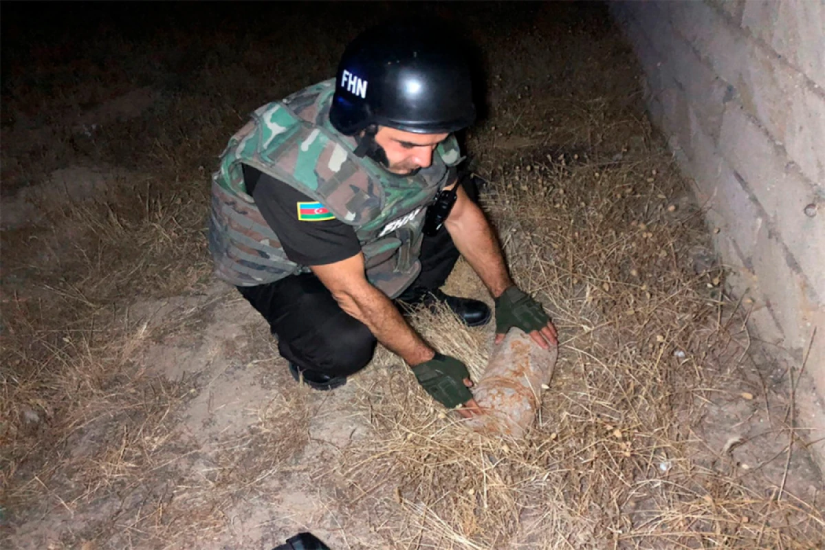 Sumqayıtda [[top mərmisi]] tapıldı