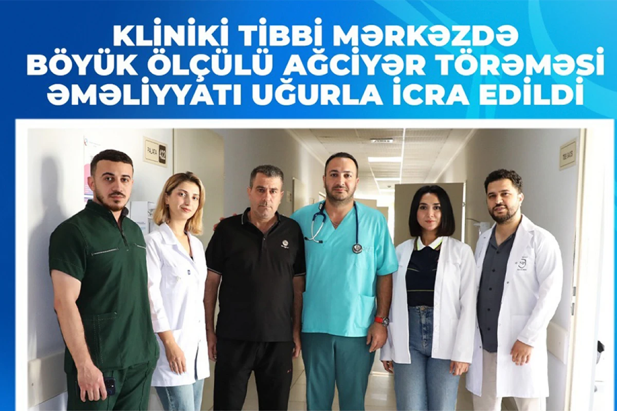 İki uzman həkim əməliyyat etdi, [[onkoloji xəstə sağaldı]]