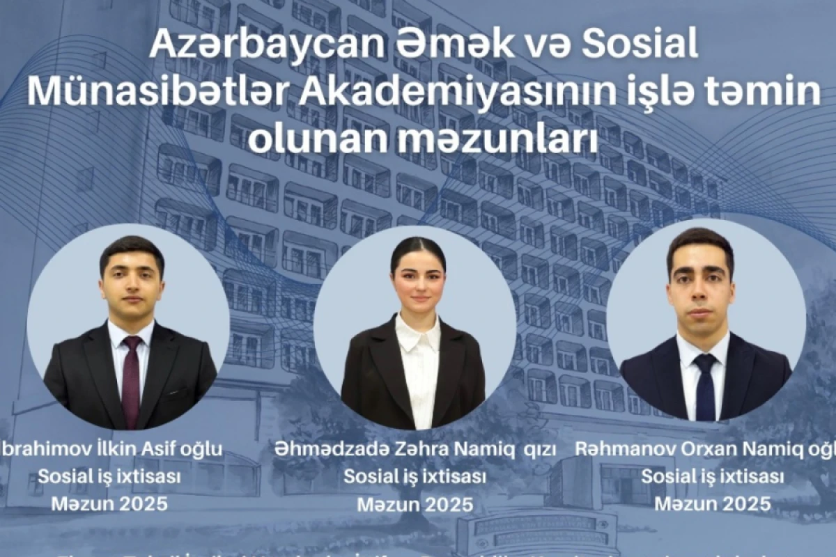 [[AESMA-nın]] 2025-ci il məzunları işlə təmin olundu